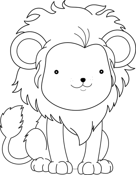 Dibujos para colorear e imprimir Lion