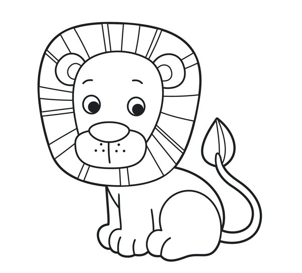 Lion coloring pages 37