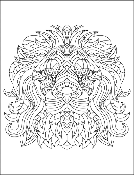 Dibujos para colorear e imprimir Lion