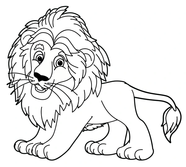 Dibujos para colorear e imprimir Lion