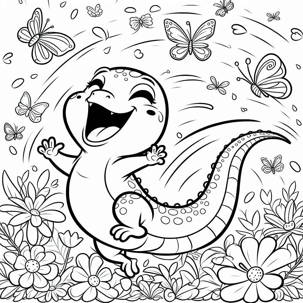 Dibujos para colorear e imprimir Lizard