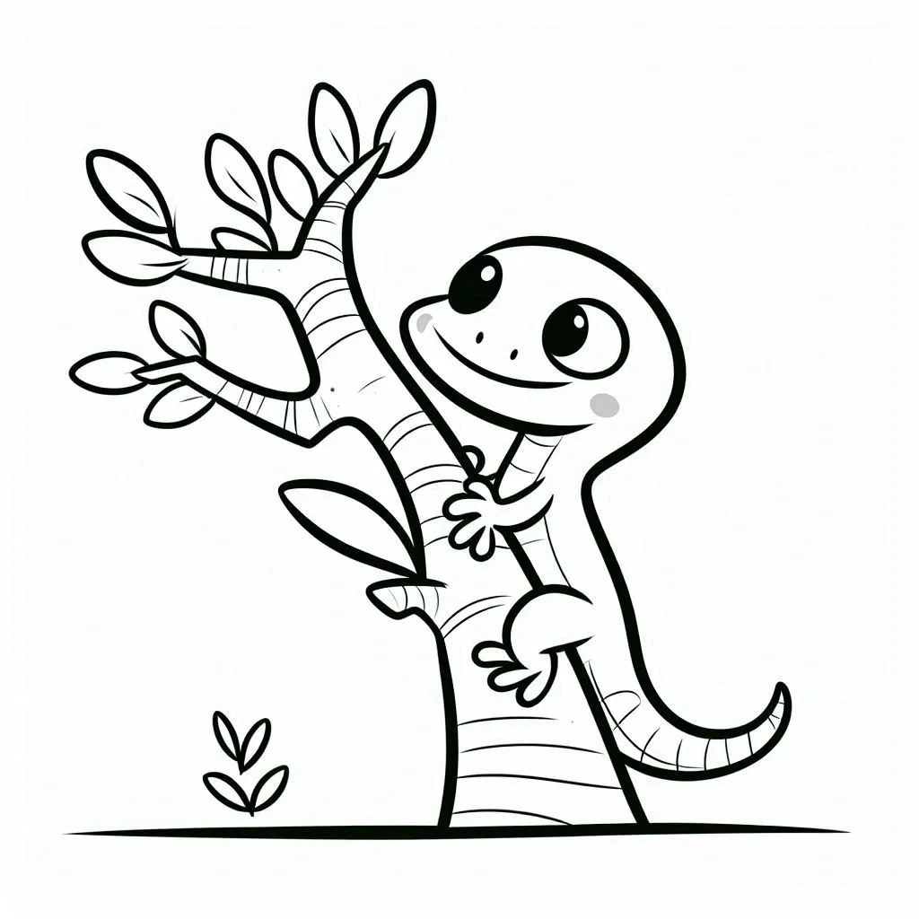 Dibujos para colorear e imprimir Lizard