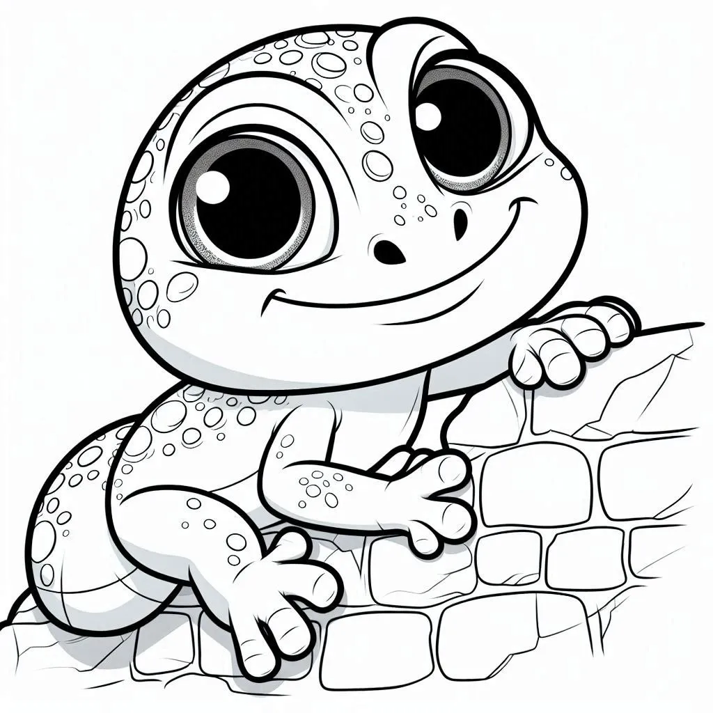 Dibujos para colorear e imprimir Lizard