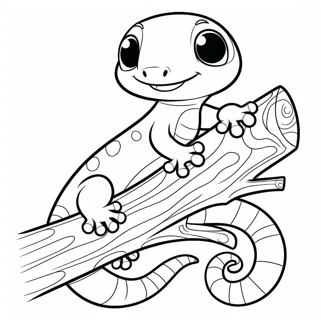 Dibujos para colorear e imprimir Lizard