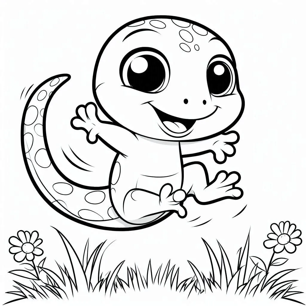 Dibujos para colorear e imprimir Lizard