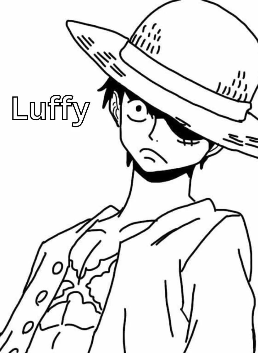 Dibujos para colorear e imprimir Luffy