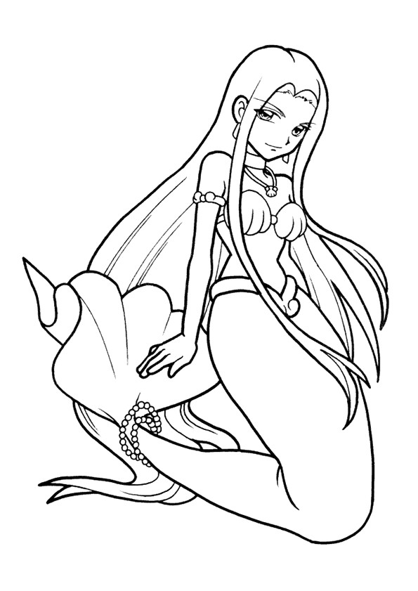 Dibujos para colorear e imprimir Mermaids