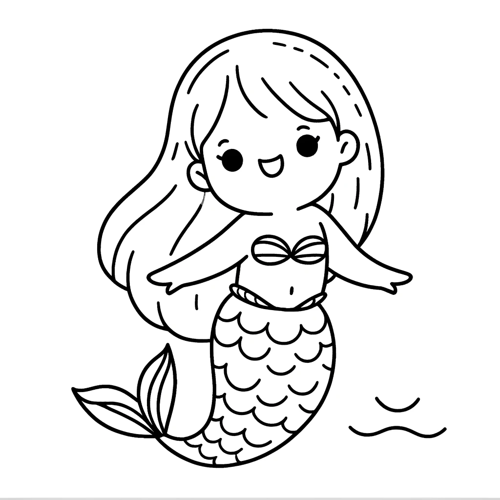 Dibujos para colorear e imprimir Mermaids