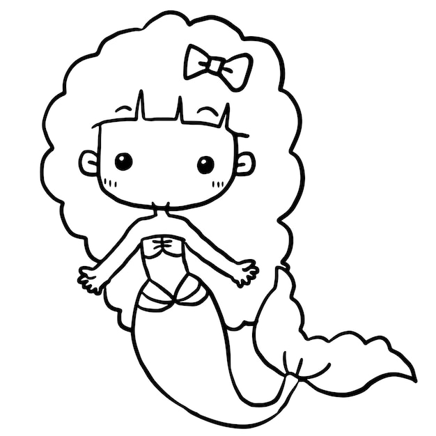 Dibujos para colorear e imprimir Mermaids