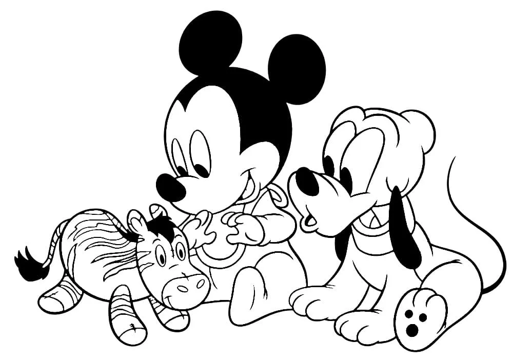 Dibujos para colorear e imprimir Mouse