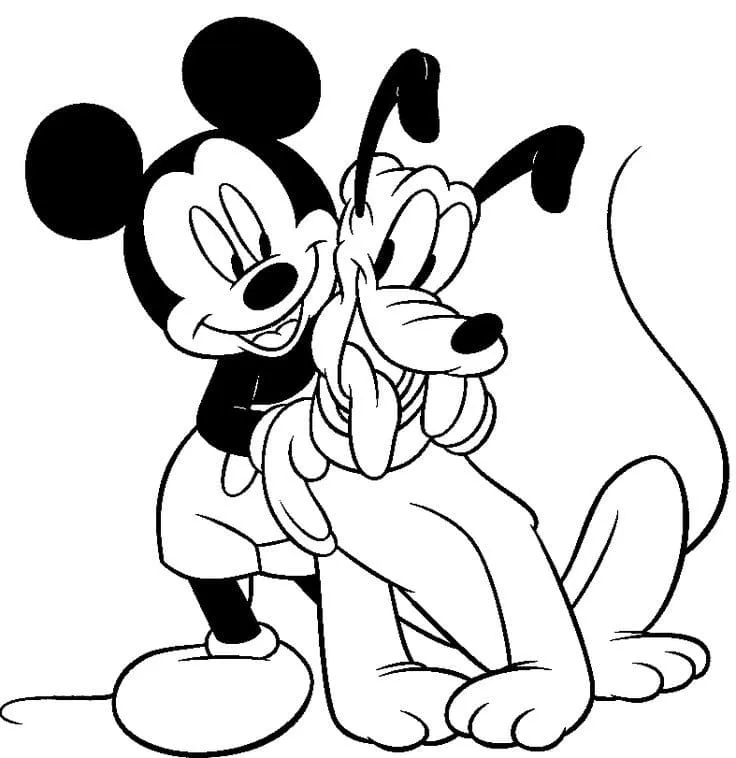 Dibujos para colorear e imprimir Mouse