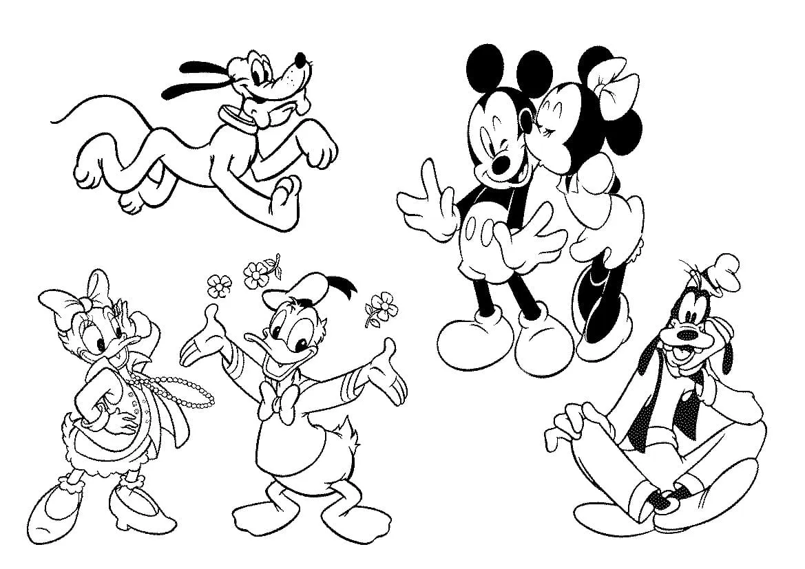 Dibujos para colorear e imprimir Mouse