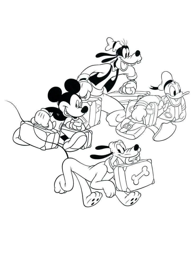 Dibujos para colorear e imprimir Mouse