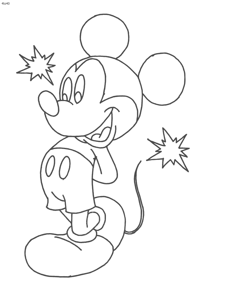 Dibujos para colorear e imprimir Mouse