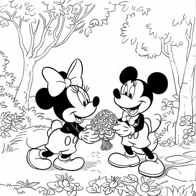 Dibujos para colorear e imprimir Mouse