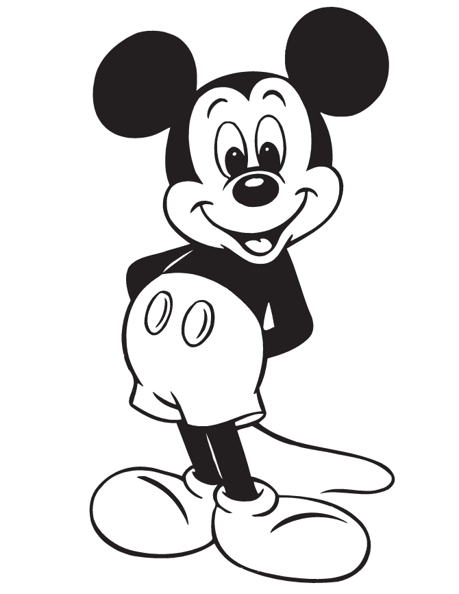 Dibujos para colorear e imprimir Mouse