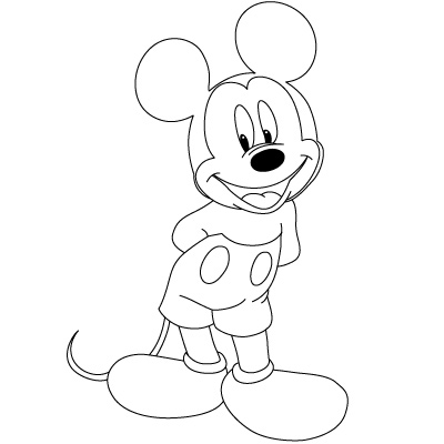 Dibujos para colorear e imprimir Mouse