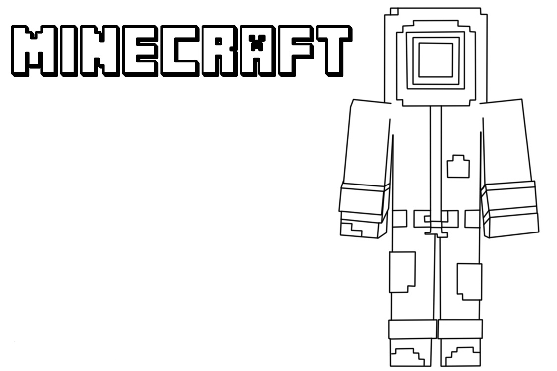 Dibujos para colorear e imprimir Minecraft