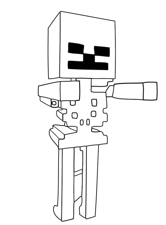 Dibujos para colorear e imprimir Minecraft