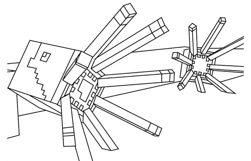 Dibujos para colorear e imprimir Minecraft