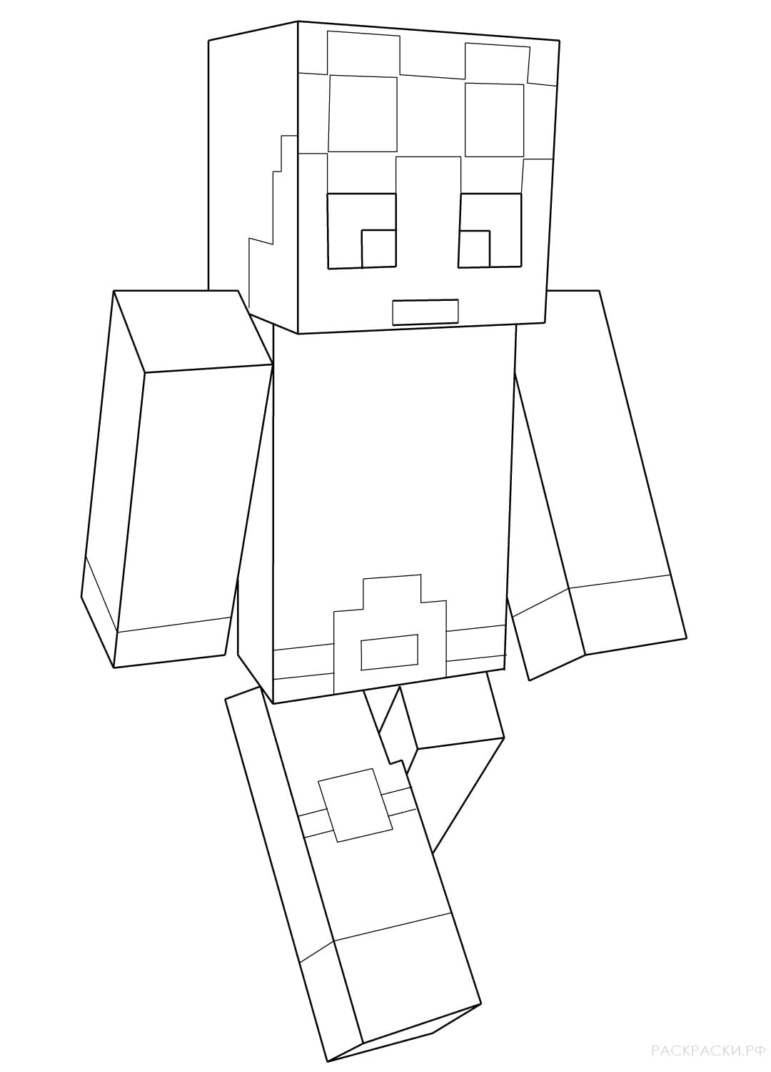 Dibujos para colorear e imprimir Minecraft