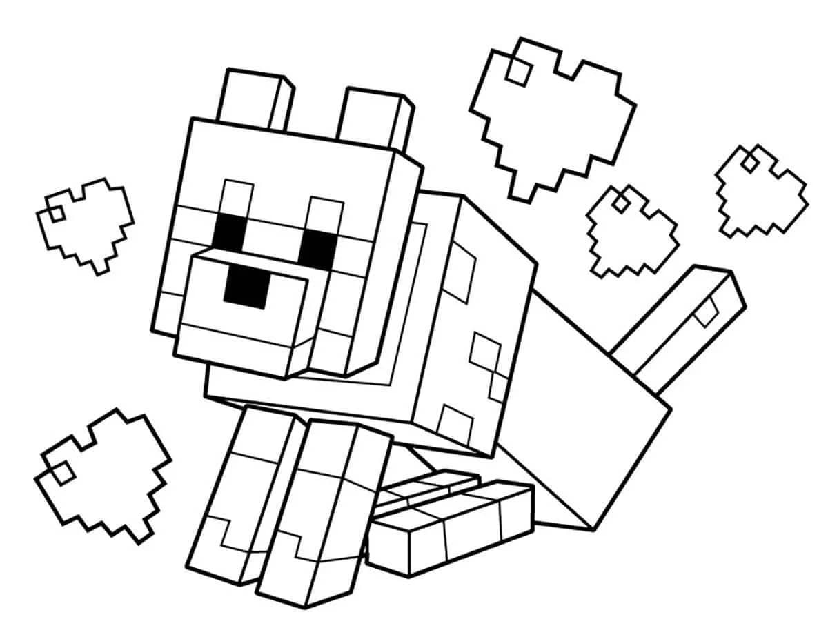 Dibujos para colorear e imprimir Minecraft