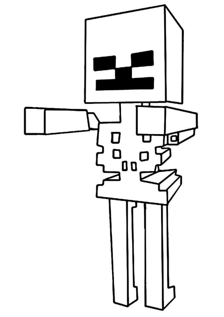 Dibujos para colorear e imprimir Minecraft