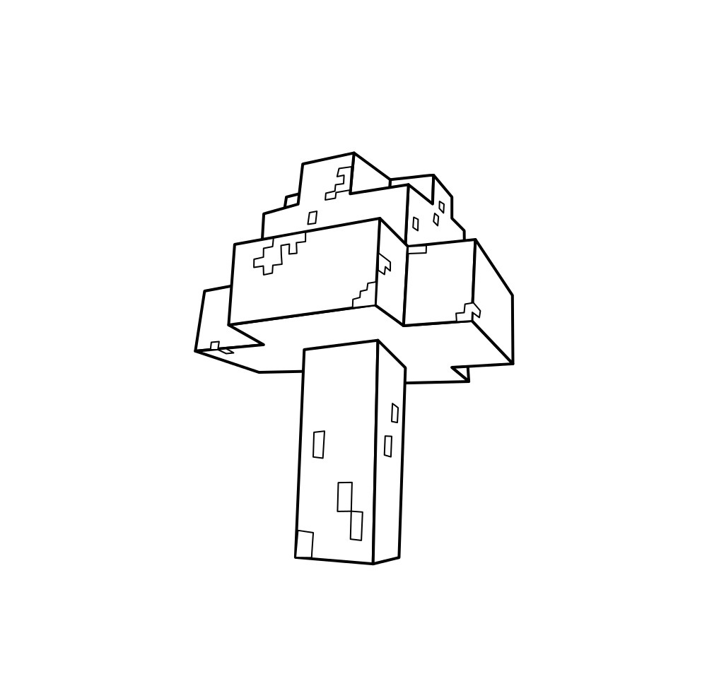 Dibujos para colorear e imprimir Minecraft