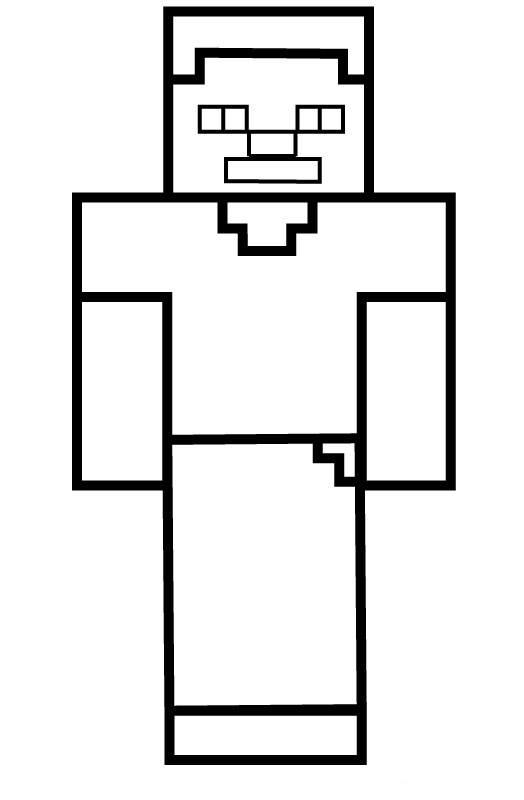 Dibujos para colorear e imprimir Minecraft