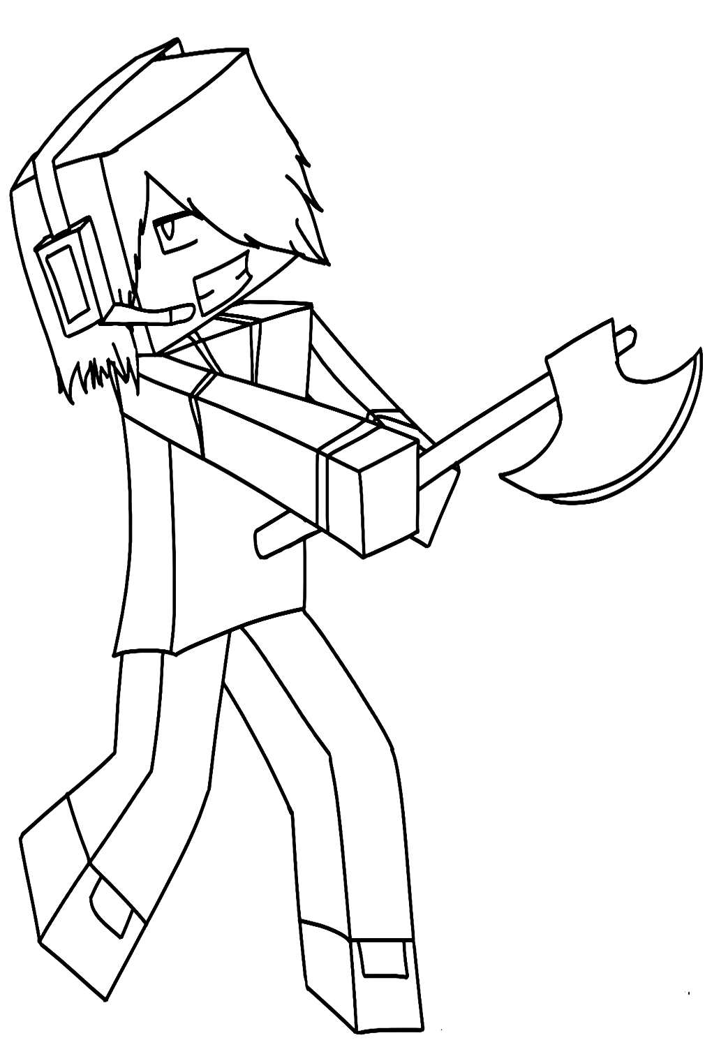 Dibujos para colorear e imprimir Minecraft