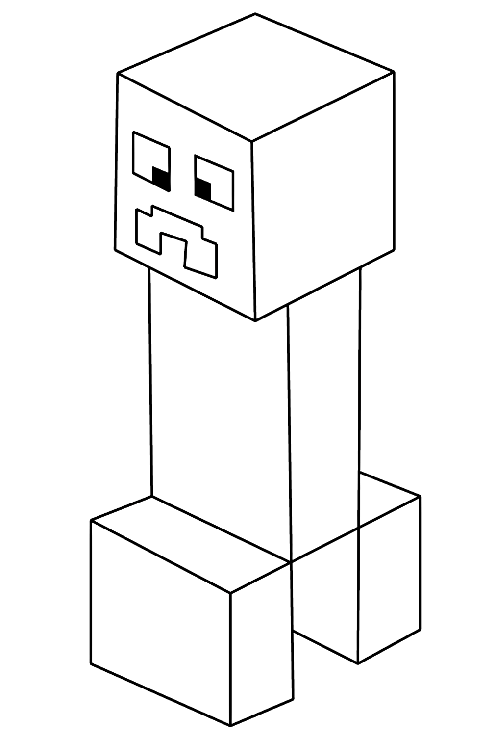 Dibujos para colorear e imprimir Minecraft