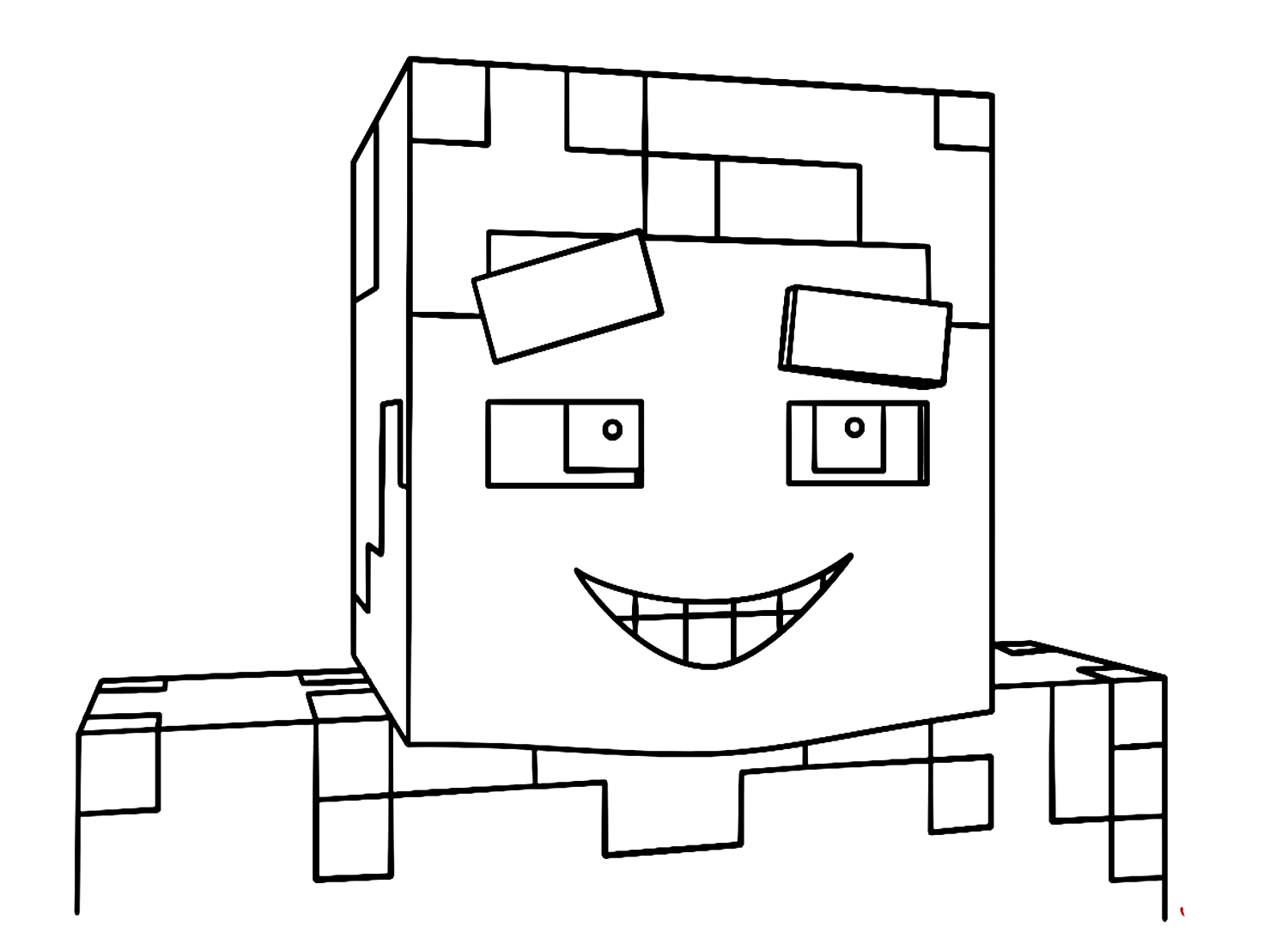 Dibujos para colorear e imprimir Minecraft