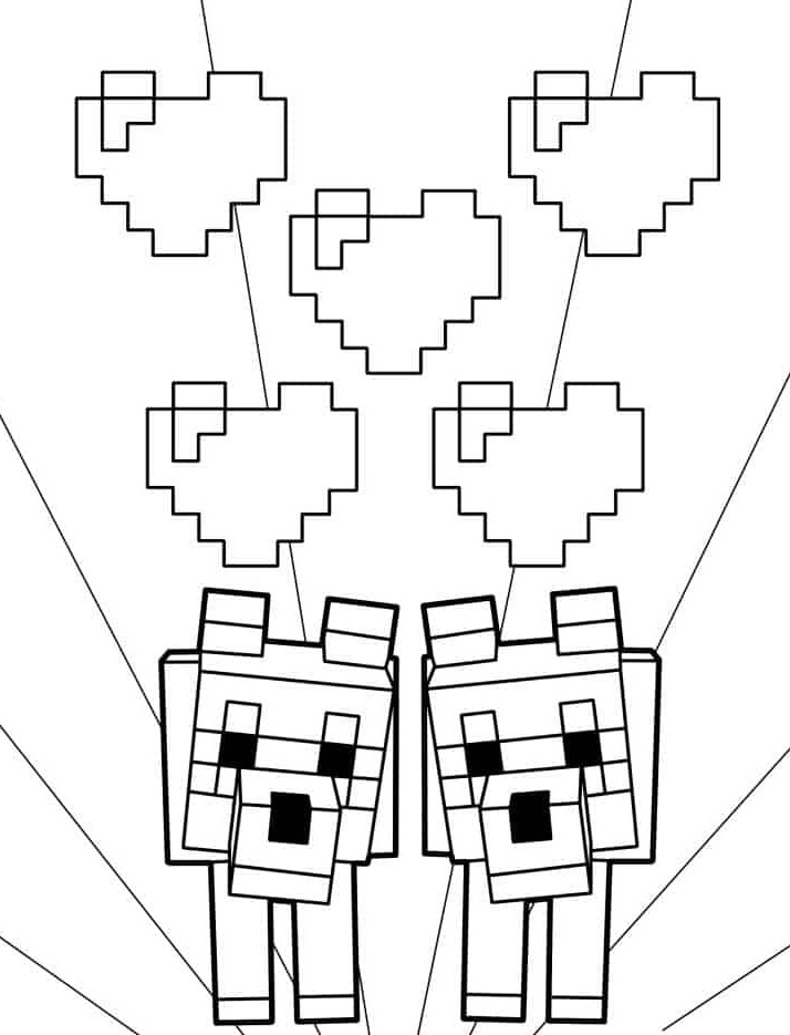 Dibujos para colorear e imprimir Minecraft