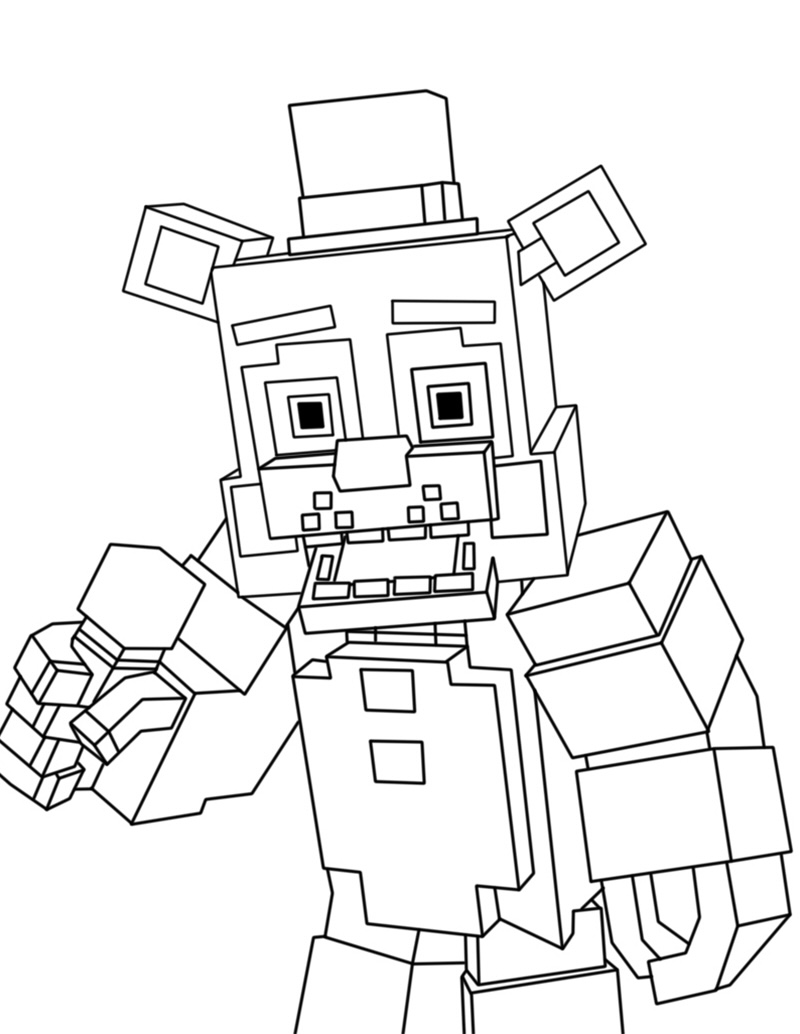 Dibujos para colorear e imprimir Minecraft