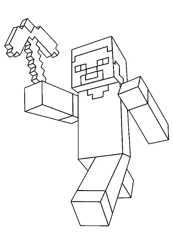 Dibujos para colorear e imprimir Minecraft