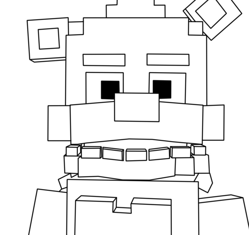 Dibujos para colorear e imprimir Minecraft