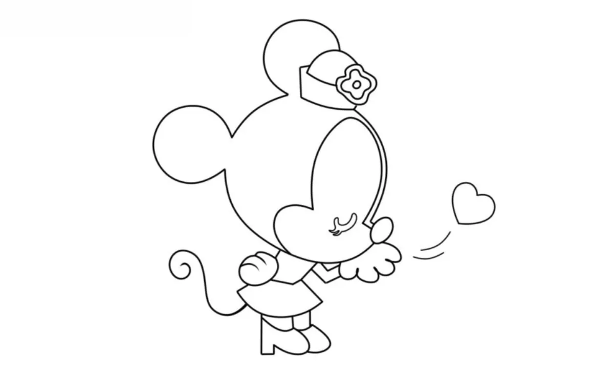 Dibujos para colorear e imprimir Mouse