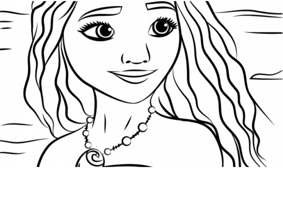 Dibujos para colorear e imprimir Moana