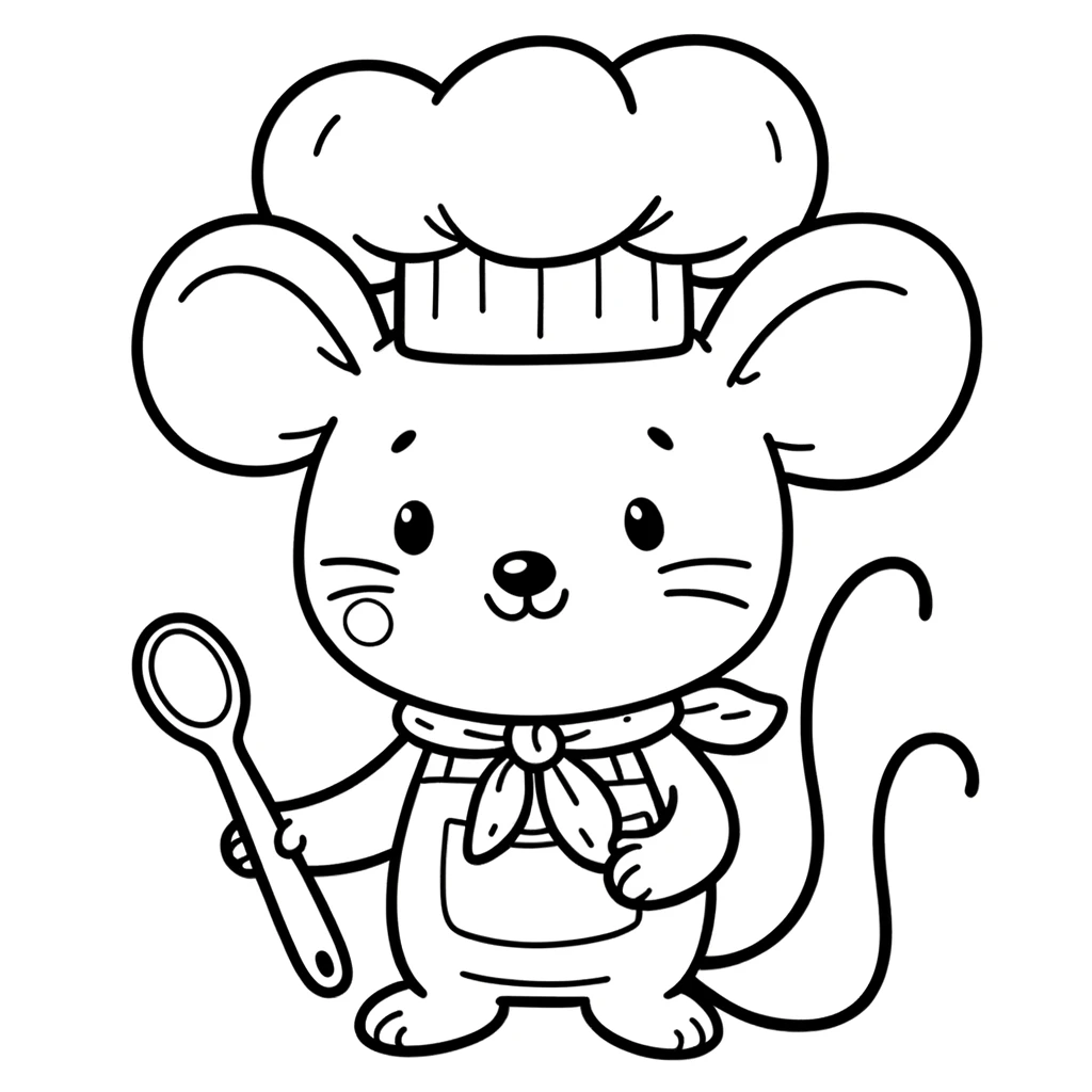 Dibujos para colorear e imprimir Mouse