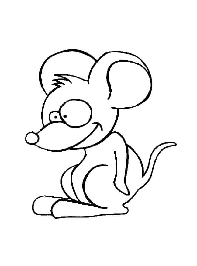 Dibujos para colorear e imprimir Mouse