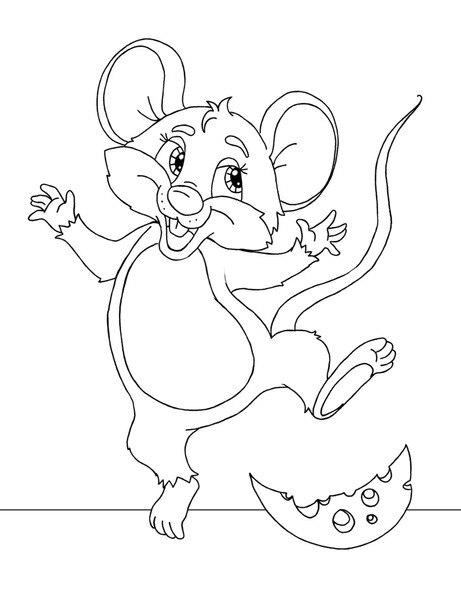 Dibujos para colorear e imprimir Mouse