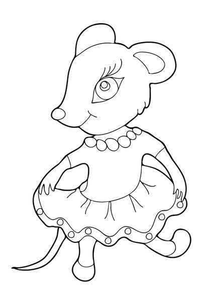 Dibujos para colorear e imprimir Mouse