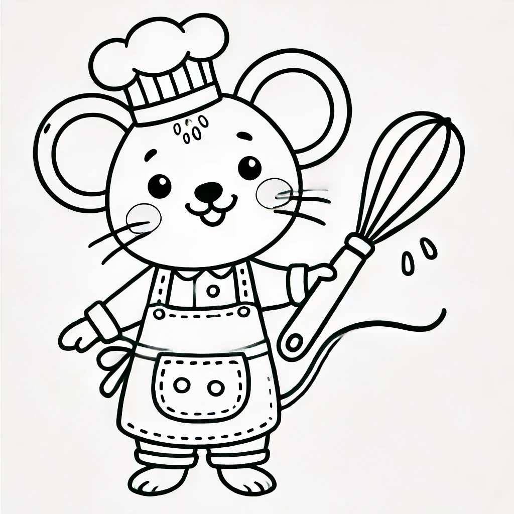 Dibujos para colorear e imprimir Mouse