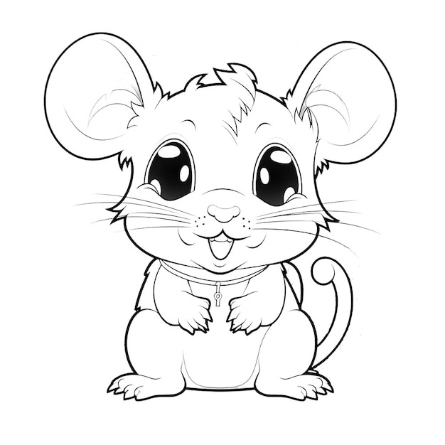 Dibujos para colorear e imprimir Mouse