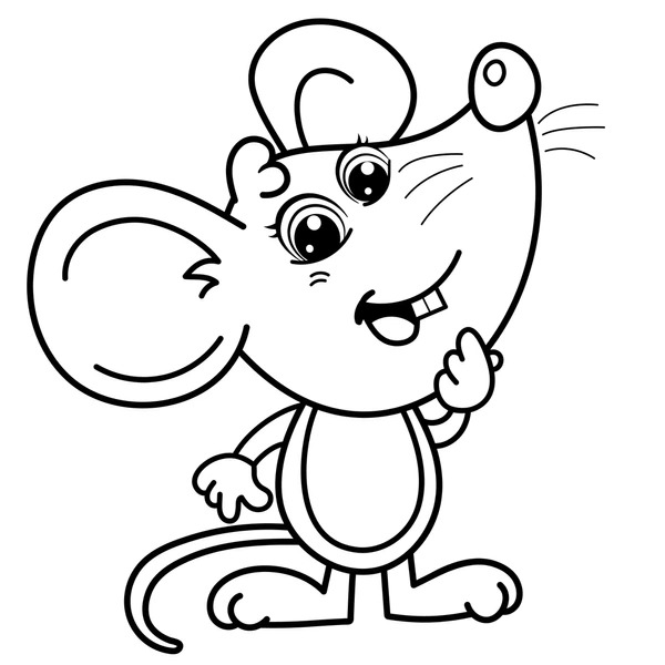 Dibujos para colorear e imprimir Mouse