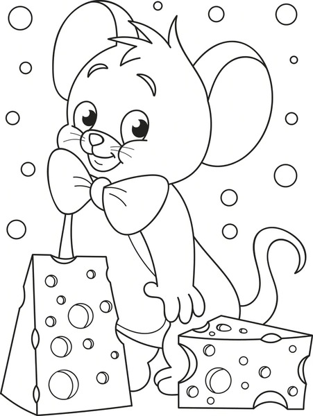 Dibujos para colorear e imprimir Mouse