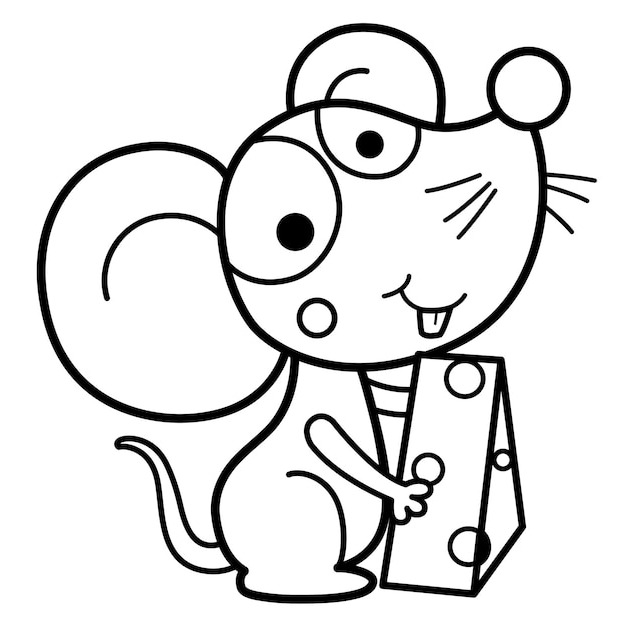 Dibujos para colorear e imprimir Mouse