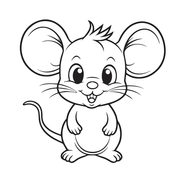 Dibujos para colorear e imprimir Mouse