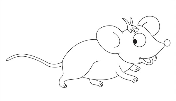 Dibujos para colorear e imprimir Mouse