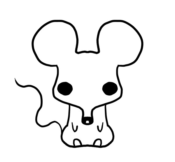 Dibujos para colorear e imprimir Mouse